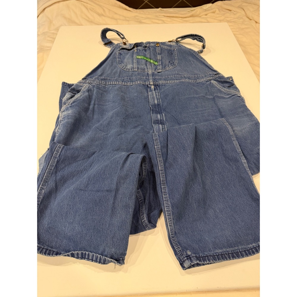 Key Imperial Aristocrat Mens Denim Overalls Bibs Blue W54 L30 Workwear Cotton